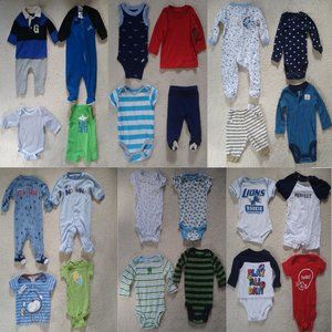 Baby boy clothes 24 piece lot 0-3 months